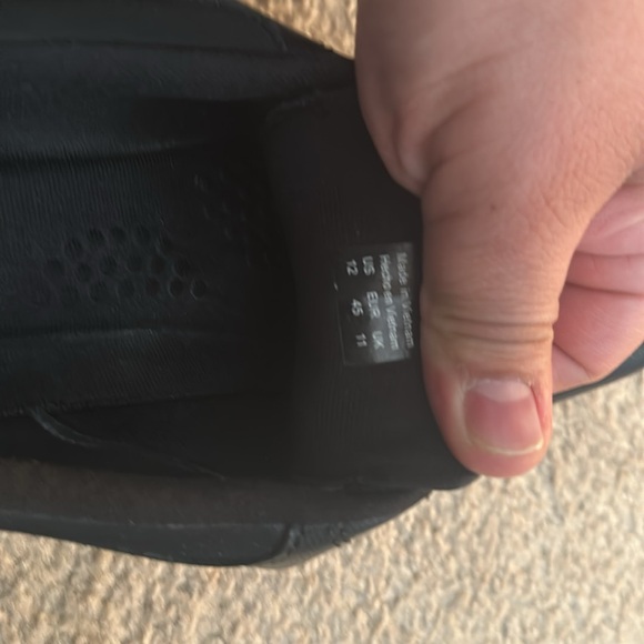 Aldo Black Shoes Size 12 Men’s Oxford Used - Picture 8 of 8